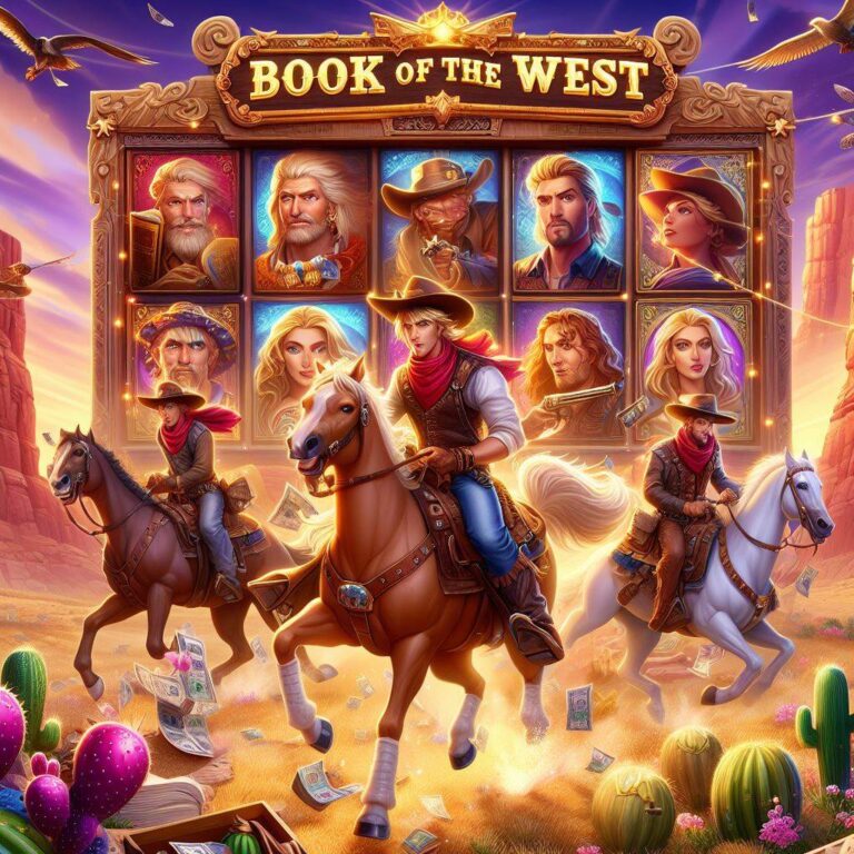 Seru! Pengembaraan di Dunia Barat dengan Slot Book of The West